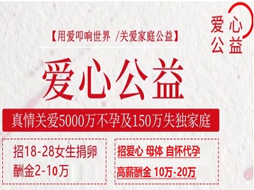 新都捐卵助孕生子 爱心志愿者招募